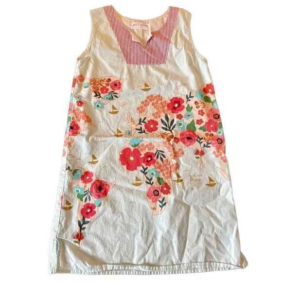 Petit Peony girls floral printed dress size 8y - Picture 1 of 7